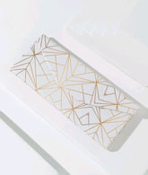 Triangle Foldable Glasses Case Portable Magnetic Closure PU Leather Hard Shell